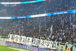 没忘记去年的恩怨！大连球迷看台上高喊“拜合拉木超级学霸”